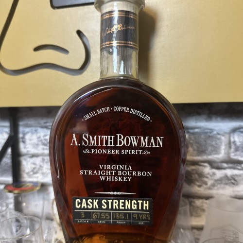 A.Smith Bowman Cask Strength Batch #3