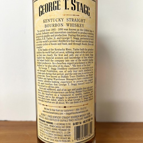 George T Stagg / GTS - 2018 - 124.9 Proof - BTAC