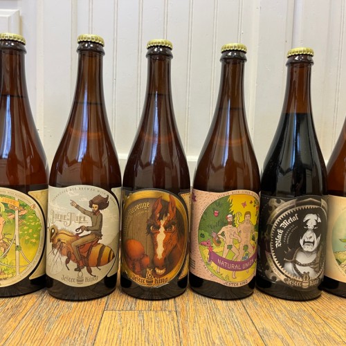 Jester King Vintage LOT 12 Bottles Fruit - Jeppe, Miel, Boxer, Union, Black Metal, Vulgar, Estival, Funk, O&P, Colour 5, Hibernal, Figlet