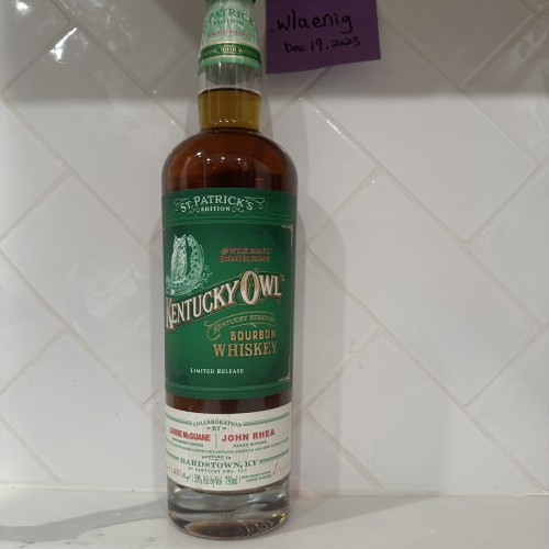 Kentucky Owl St Patrick's limited release - cheaper than retail