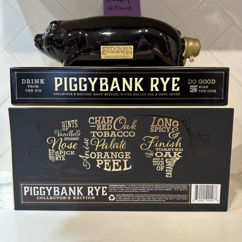 Whistle Pig PiggyBank Rye - 10 years (2023)