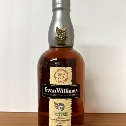 Evan Williams 2024 Kentucky Derby Festival - Single Barrel Vintage 2016 Barrel 5 - 7yr 4mo - 121 Proof