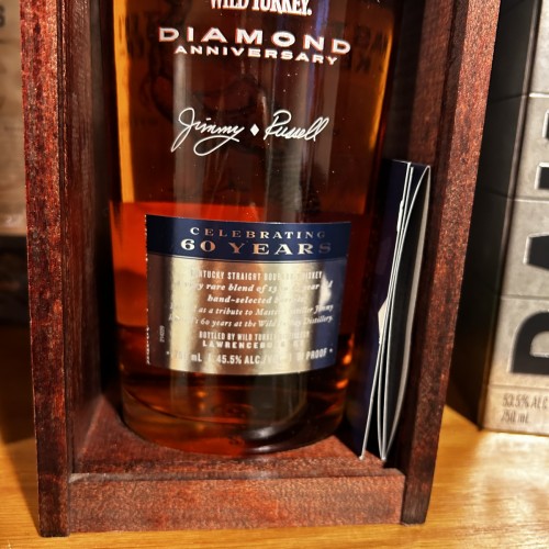 Wild Turkey - Diamond Anniversary (2014 Limited Edition!) + Wooden Box