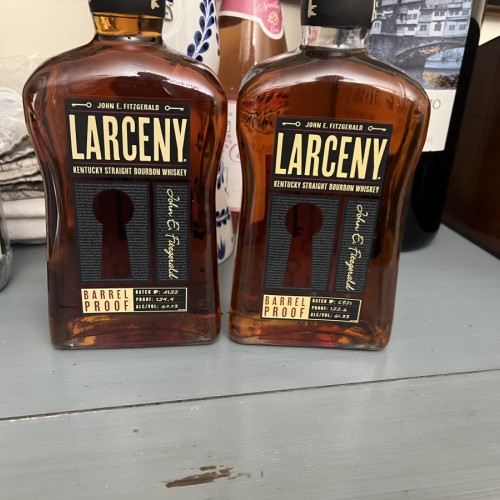 Larceny barrel proof