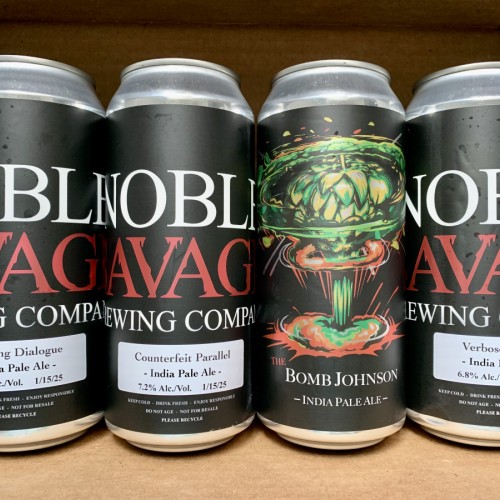 Noble Savage 4pk Bomb Johnson, Ongoing Dialogue, Counterfeit Parallel, Verbose Jargon