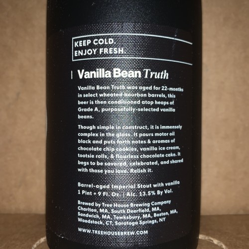 Tree House Vanilla Bean Truth 750ml 2025