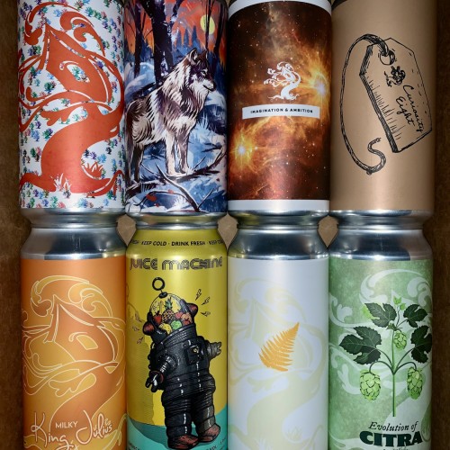 Tree House 8pk Yellow Fern, C151, Focus On The Light, Curiosity 8, Milky King Julius, Juice Machine, Evolution Of Citra