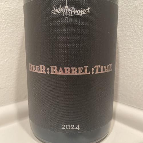 Side Project Beer: Barrel: Time 2024