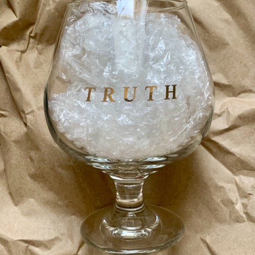 Tree House Truth Tulip Glass