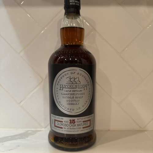 2023 Hazelburn 15 years Oloroso Cask Matured