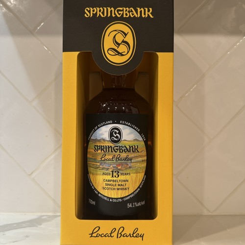 2024 Springbank 13 years Local Barley