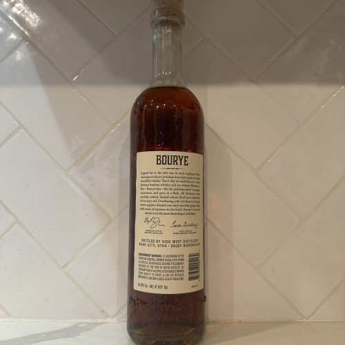 2023 High West Bourye 10 years old