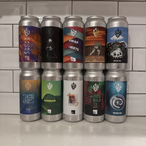 Monkish**CHOOSE 6 CANS**LOYAL TO THE SOIL,WATER BALLOON STREET FIGHTER,SAFETY BUBBLE,WHEN I WAS 12,SWAP MEETS,LITTLE FRESHIE(6 CANS)