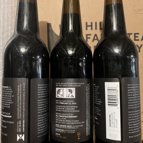 Hill Farmstead - Stout Trio - Beyond Good Evil, Daybreak +