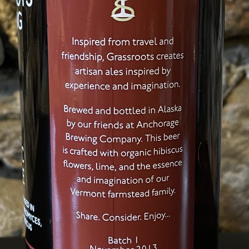 Hill Farmstead & Anchorage Grassroots Arctic Soiree (2013 Batch 1)