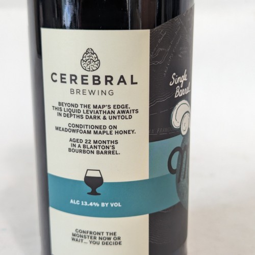 Cerebral X Bottle Logic  Here Be Monsters single barrel Blantons Bourbon Barrell Aged