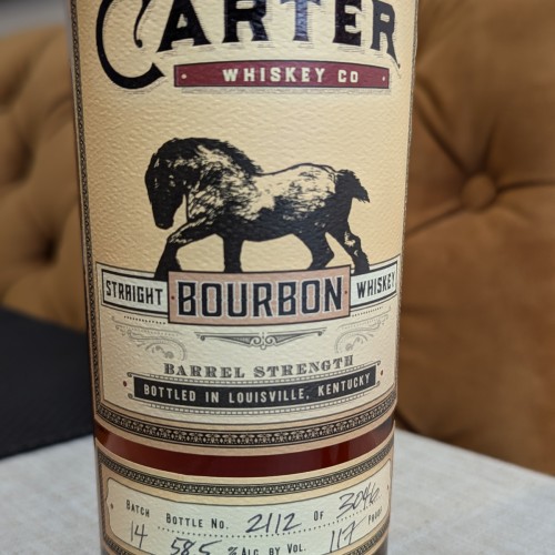 Old Carter Small Batch No. 14 Straight Bourbon Whiskey