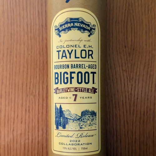 Sierra Nevada x E.H. Taylor Bigfoot