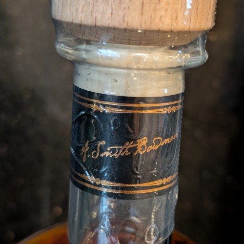 A Smith Bowman Cask Strength