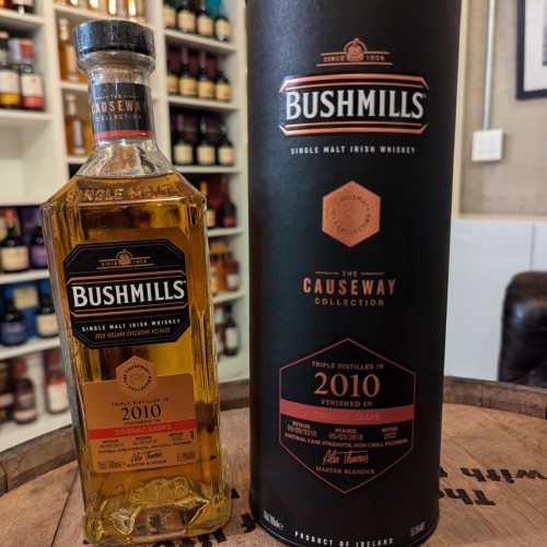 Bushmills Irish Whiskey Causeway Collection 2010 Cognac Cask