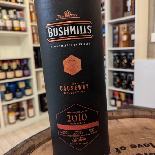 Bushmills Irish Whiskey Causeway Collection 2010 Cognac Cask