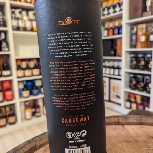 Bushmills Irish Whiskey Causeway Collection 2010 Cognac Cask