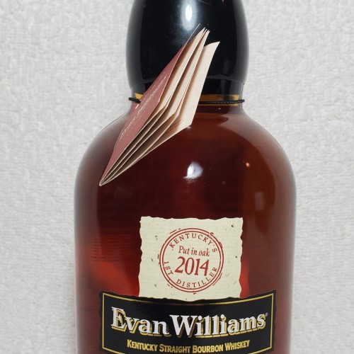 Evan Williams single barrel vintage 2014