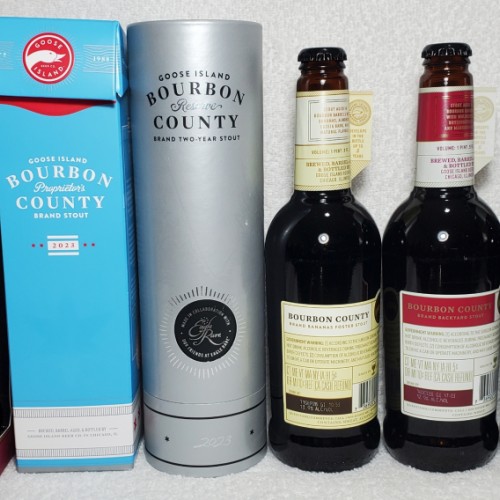 Goose island bourbon county 2023 full set