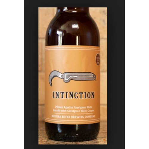 1 BOTTLE OF INTINCTION SAUVIGNON BLANC by RUSSIAN RIVER BREWING COMPANY