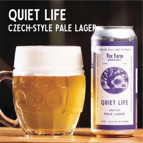 Fox Farm Brewery -- Quiet Life Czech Pilsner -- Nov 26th