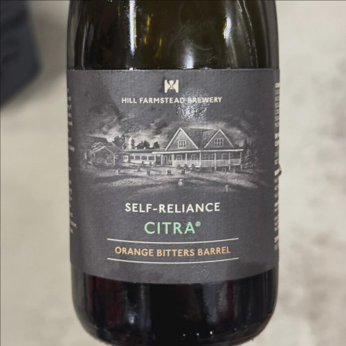 Hill Farmstead -- Self Reliance: Citra Orange Bitters -- June 2024