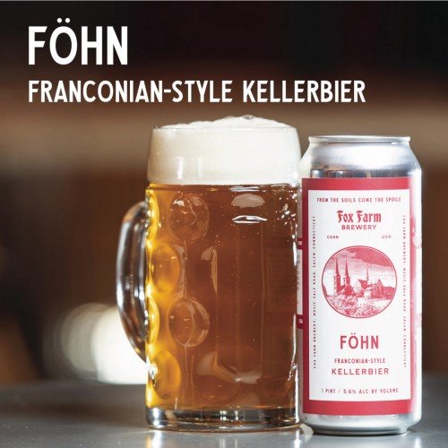 Fox Farm Brewery -- Föhn Franconian-Style Kellerbier -- Dec 18th