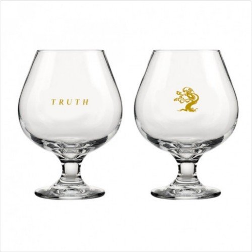 Tree House -- Gold Truth Snifter Glass