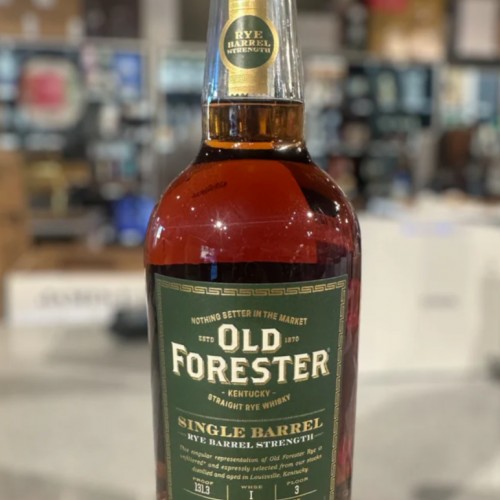 Old Forester - Single barrel barrel proof rye (1 bottle)