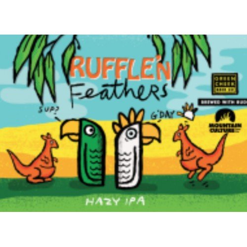 Green Cheek - Ruffle'n Feathers (2 cans)