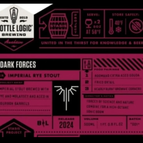 Bottle Logic - Dark Forces (1 bottle)