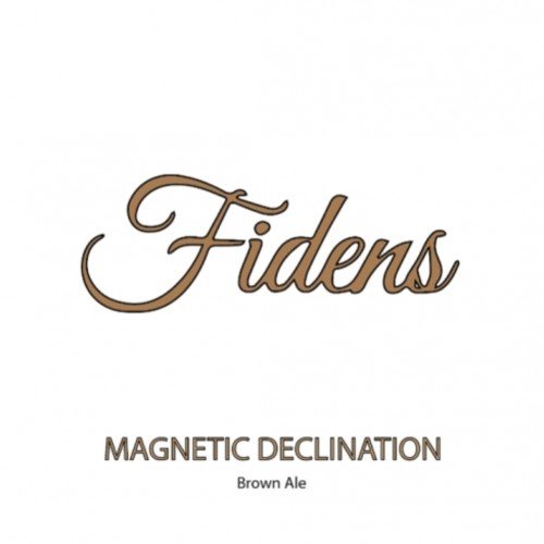 FIDENS MAGNETIC DECLINATION BROWN ALE 4.7%