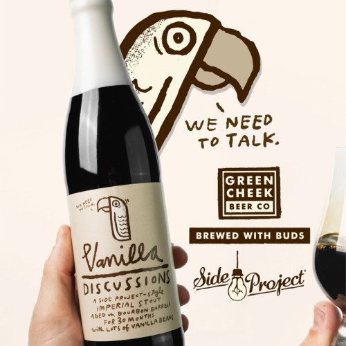 Green Cheek / Side Project - Vanilla Discussions (1 bottle)