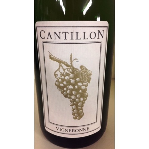 1 bottle (75cl) of CANTILLON VIGNERONNE 2020