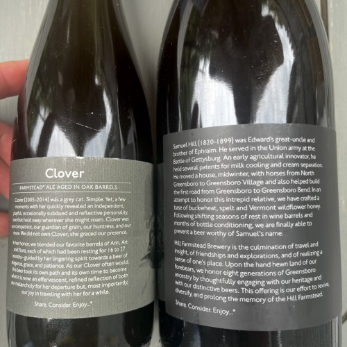 Hill Farmstead Clover b3 & Samuel b5