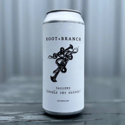 ROOT + BRANCH DDH DAGGERS LAGERBIER 5%