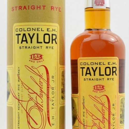 E.H. Taylor Straight Rye bottle)