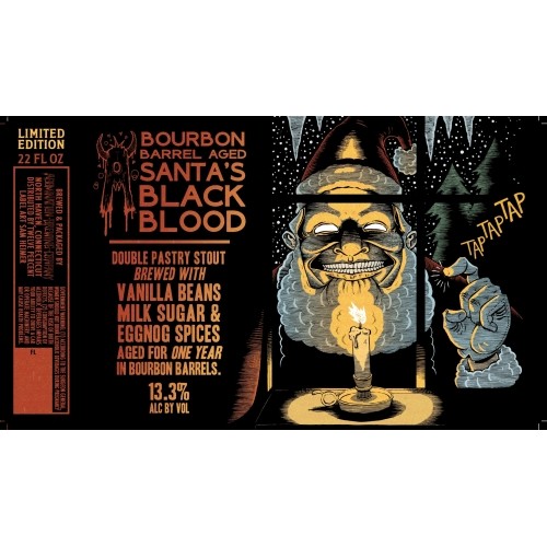 Abomination - BA Santa's Black Blood Stout (December 2023, 625 ml)