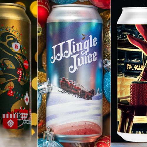 Treehouse Brewing Christmas Holiday IPA 3 pack - Gift of Hops, Jolly Juice, and Jjjingle Juice