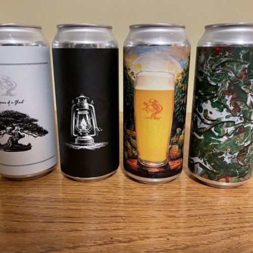 Tree House Brewing 4 PACK: FROM FIELDS TO GLASS, WHISPERS OF A GHOST, STEADY GLOW & WINDSWEPT - 4 CANS 01/17/2025