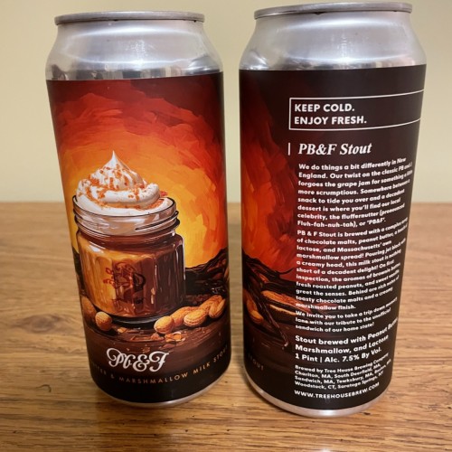 Tree House Brewing 2 * PB & F STOUT - 2 TOTAL WINTER 2025