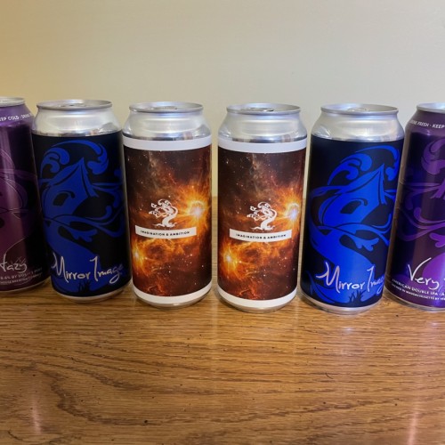 Tree House Brewing 2 * IMAGINATION AND AMBITION, 2 * MIRROR IMAGE & 2 * VERY HAZY - 6 CANS TOTAL